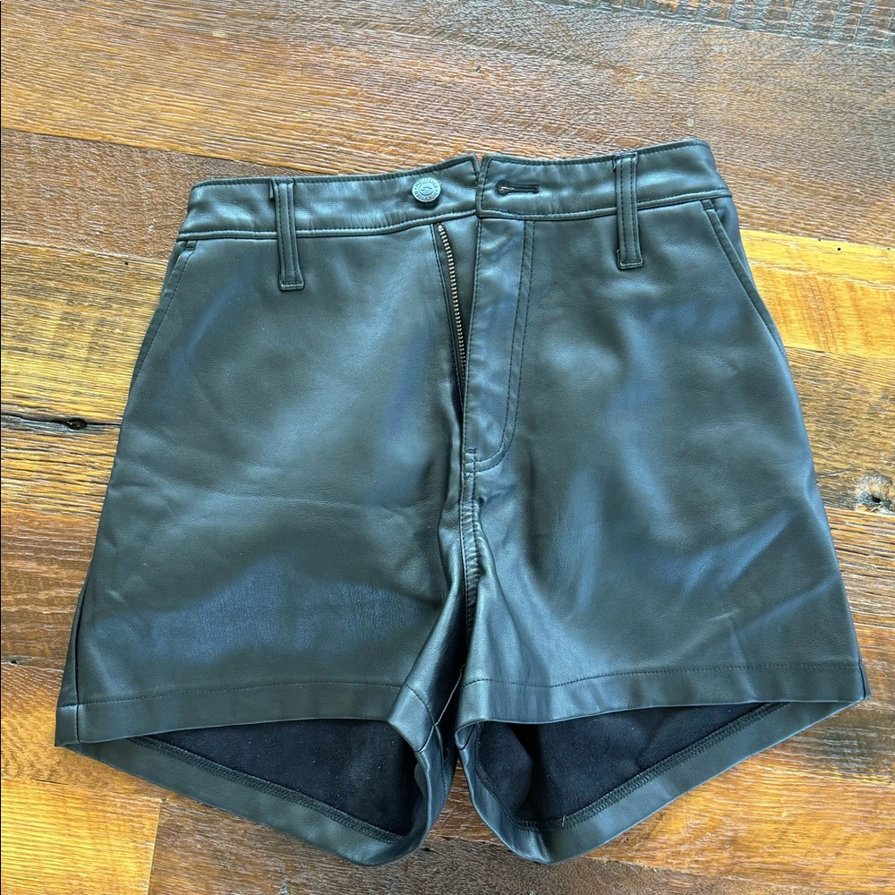 Leather Shorts